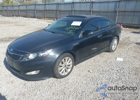 2012 Kia Optima Sx из США, поврежденный, VIN 5XXGR4A60CG002221